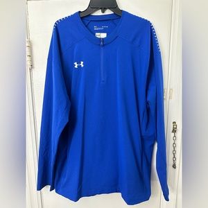 Royal Blue Under Armour Sideline Jacket, Men’s XL